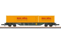 Märklin 82642 - Z - Containertragwagen Max Bögl, MFD-Rail, Ep. VI